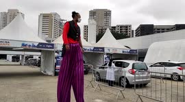 Brazil's Sao Paulo opens vaccination to all adults, with music and performers