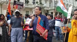 London Hindus protest discrimination in Pakistan after 8-year-old charged with blasphemy