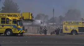 Structure Fire on Windmill and Wishingwell in Las Vegas