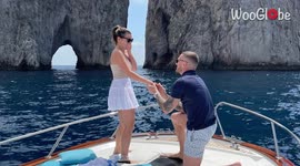 'BEST WEDDING PROPOSAL EVER! POPPING the QUESTION in Capri, Italy '