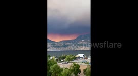 Canada: Evacuation Orders Issued Due To Mount Law Wildfire In BC