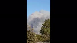Wildfire breaks out in France's Gonfaron