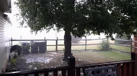 Tropical Downpour Ahead of Tropical System Fred; From Frederick, Maryland - August 16, 2021