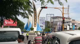 Celebrating Independent Day on Indonesia from All Trafic Light