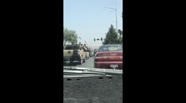 Footage shows Taliban on streets of Kabul two days after taking control