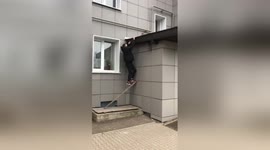 Cat rescue fail: When you try to help but end up needing saving yourself