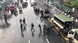 Thai police disperse Bangkok protesters