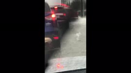 Strong thunderstorms flood Houston, Texas