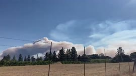 US: Caldor Fire Prompts Evacuation Orders In El Dorado County, California
