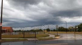 Extremely Ominous Clouds and Torrential Rain; Frederick, Maryland - August 17, 2021