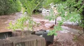 US: Heavy Flooding Hits Flagstaff, Arizona 2
