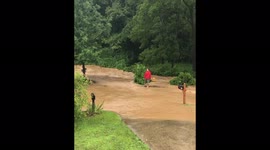 Tropical Depression Fred brings heavy rain to Carolinas