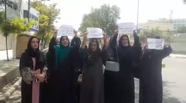 Afghan women demand equal rights under Taliban regime
