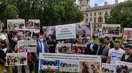 Afghans protest against western government betrayal in Afghanistan