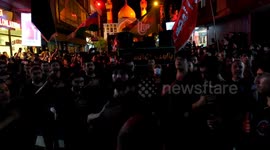 Ashura procession In Istanbul