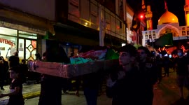 Ashura procession In Istanbul