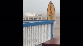 Boats drown due to Hurricane Grace in Cayman Islands