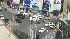 Motorcade of locals wave national flag on independence day in defiance of Taliban