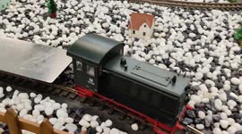 The Indian restaurant uses model train set to deliver food to diners