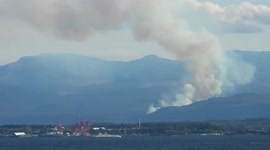 Canada: State Of Emergency Declared As Wildfire Near Ladysmith Grows To 70 Hectares