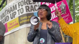 Anti-racism group holds protest for removal of slave trader statue