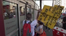 Angry demonstrators break into mall in Bordeaux, France, against COVID-19 health pass