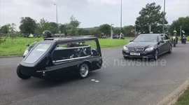 Hundreds of bikers attend funeral of popular 23-year-old mechanic in Horsham, West Sussex