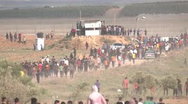 41 Palestinians injured during protest along Gaza’s border with Israel