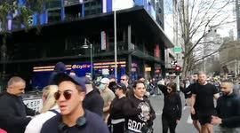 Hundreds arrested at anti-lockdown protests, Melbourne VIC, Australia