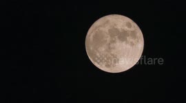 Blue Moon seen from northern Thailand is also known as the Sturgeon Moon after the fish