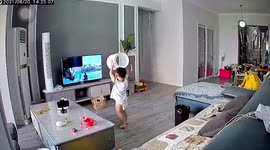 Chinese boy smashes TV as he tries to help superhero on screen