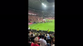 Match abandoned as Nice fans storm pitch and clash with Marseille players