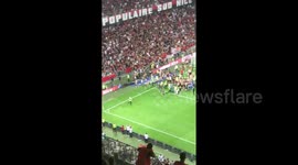 France: Fans Invade Field During Nice VS Marseille Match