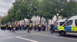 UK: Thousands Join Protest To Show Solidarity With Afghans In London 3