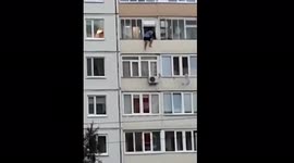 Russian man survives horrifying 6th-floor fall after being pushed by drinking buddy