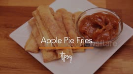 These Cinnamon Apple Pie Fries Are Perfect For Your Pie Craving