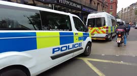 A heavy Police presence in Central London as Extinction Rebellion set out to cause two weeks worth of disruption with their 'The Impossible Rebellion' protest