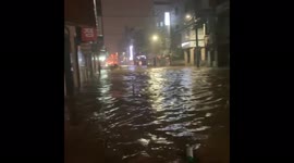Typhoon Omais slams South Korea with massive flood