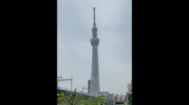 Japan: Blue Impulse Flyover Ahead Of Tokyo Paralympic Games Opening