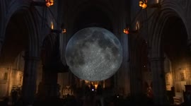 Enjoy full moon inside St John the Baptist Church in Kensington