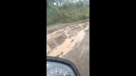 Slippery Road: Rough Road
