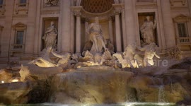 The Trevi Fountain in Rome, Italy, continues to be one of the biggest touristic attractions.