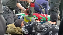 Police cut free and arrest Extinction Rebellion protester blocking road in London