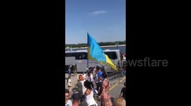 Ukrainians in Kyiv celebrate the 30th anniversary of independence