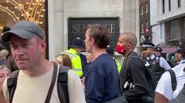 Extinction Rebellion activists targeted Selfridges in fuel protest in London’s Oxford Street