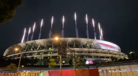 Tokyo 2020: Fireworks At Paralympics Opening Ceremony Illuminate Tokyo Night Sky 3