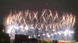 Tokyo 2020: Fireworks At Paralympics Opening Ceremony Illuminate Tokyo Night Sky