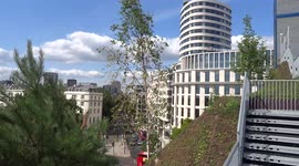 Marble Arch Mound provides spectaculalr views of Hyde Park from the height of 25 metres