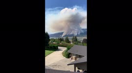 British Columbia (BC), Forest fires: Vernon, North Okanogan, white Rock lake fire