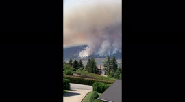 British Columbia (BC), Forest fires: Vernon, North Okanogan, white Rock lake fire